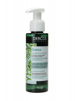 Dercos detox champú purificante 100ml