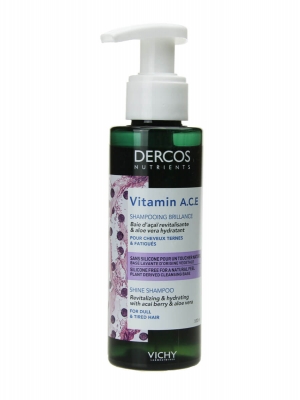 Dercos vitamin a.c.e champú brillo 100ml