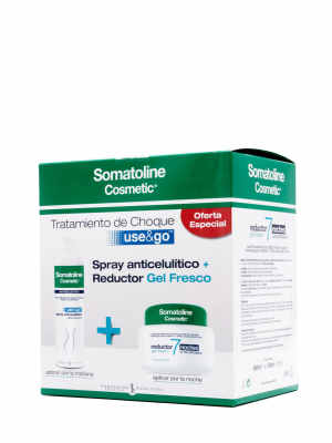 Somatoline pack gel anticelulítico + reductor gel fresco
