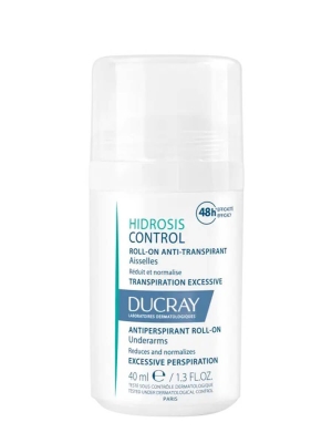 Ducray hidrosis control roll-on anti-transpirable axilas 40 ml