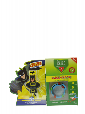 Relec antimosquitos pulsera-reloj sumergible batman
