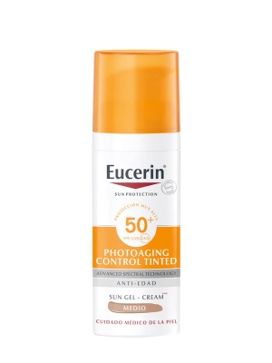 Eucerin photoaging control fluido color medio spf 50+ 50ml