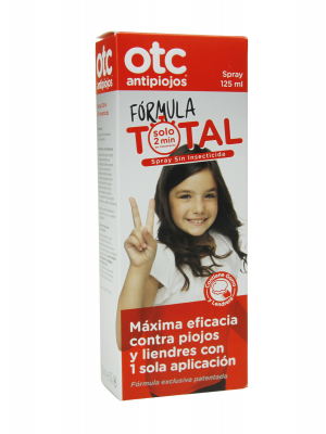 Otc antipiojos fórmula total spray 125 ml