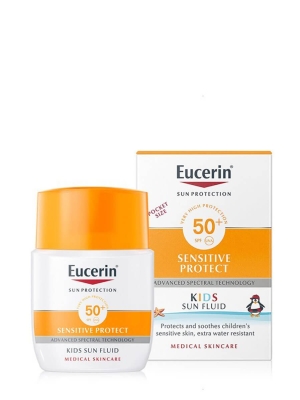 Eucerin sensitive protect kids fluido spf50+ 50 ml
