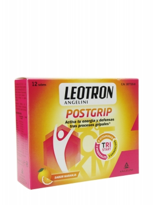 Leotron postgrip naranja 12 sobres