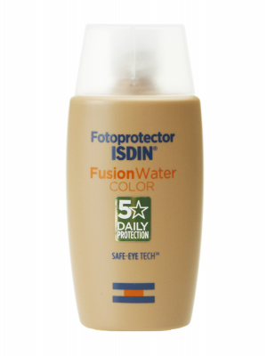 Isdin fusion water con color spf 50+ 50ml