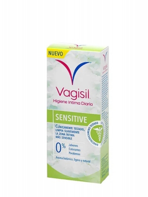 Vagisil sensitive higiene íntima diaria 250 ml