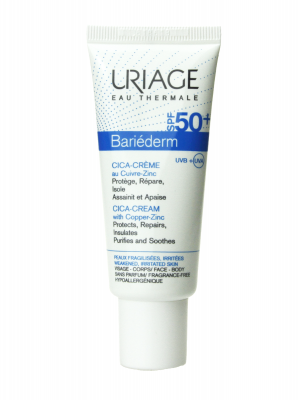 Uriage bariederm cica crema spf50+ 40ml