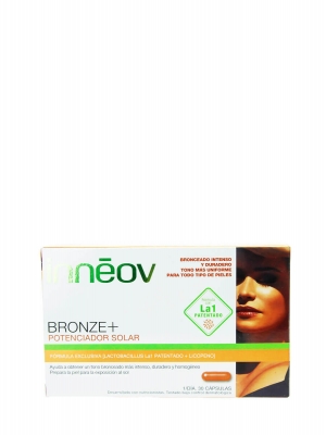 Inneov bronze + potenciador solar 30 cápsulas