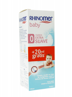 Rhinomer baby fuerza 0 extra suave 135 ml