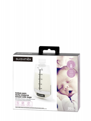 Suavinex bolsa almacenaje con rosca 20 unidades