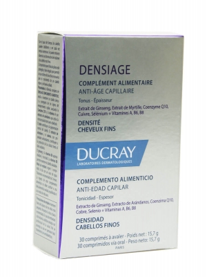 Ducray densiage 30 comprimidos