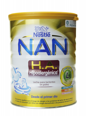 Nestlé nan ha hipoalergénico leche para lactantes 800 gr