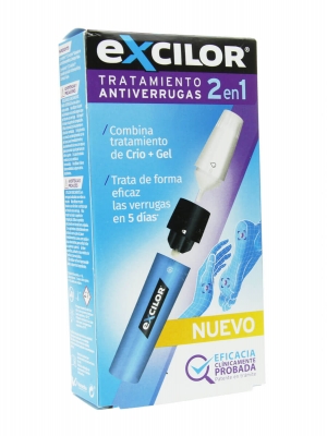 Excilor tratamiento antiverrugas 2 en 1