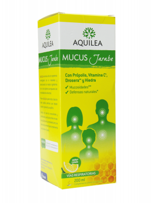 Aquilea mucus jarabe sabor limón 200 ml