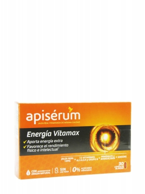 Apisérum energía vitamax 30 capsulas