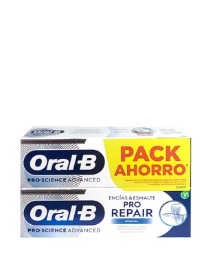 Oral b duplo original pasta encías & esmalte 2x75 ml