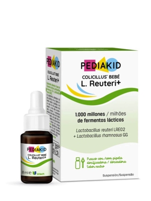 Pediakid colicillus bebe l. reuteri + sabor neutro 8ml