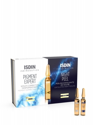 Isdin isdinceutics pigment expert 10 ampollas + night peel 10 ampollas