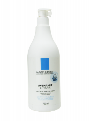 La roche posay avenamit lipikar loción de baño sin jabón 750 ml