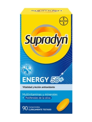 Supradyn energy 50+ 90 comprimidos