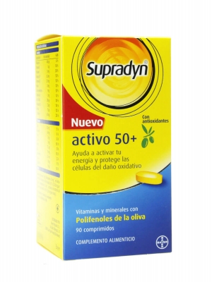 Supradyn activo 50+ 90 comprimidos