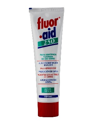 Fluor aid 250 pasta dental 100 ml
