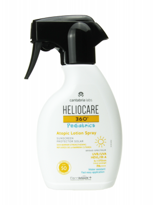 Heliocare 360º pediatrics atopic lotion spray spf 50 250ml