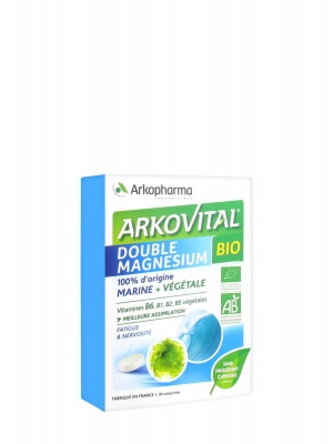 Arkovital doble magnesio bio 30 comprimidos