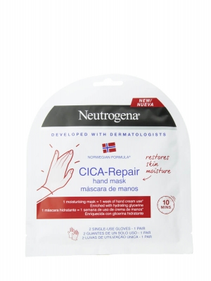 Neutrogena cica-repair máscara de manos 2 guantes