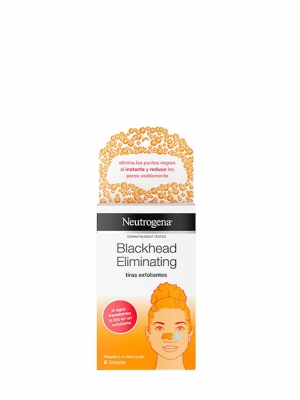 Neutrogena blackhead eliminating tiras exfoliantes 6 unidades