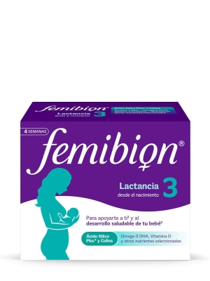 Femibion 3 lactancia 28 comprimidos y 28 capsulas