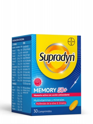 Supradyn ® memoria 50+ 30 comprimidos