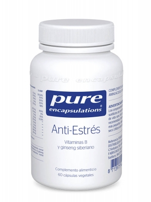 Pure encapsulations anti-estrés 60 cápsulas
