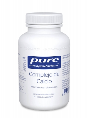 Pure encapsulations complejo de calcio 90 cápsulas