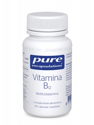 Pure encapsulations vitamina b12 90 cápsulas