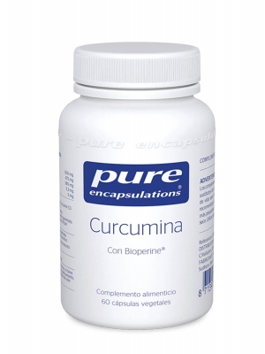Pure encapsulations curcumina 60 capsulas