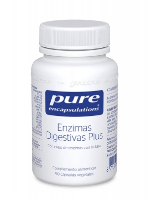 Pure encapsulations enzimas digestivas plus 90 cápsulas