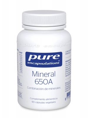 Pure encapsulations mineral 650a 90 capsulas