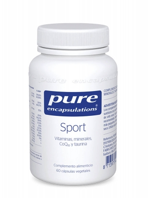 Pure encapsulations sport 60 capsulas
