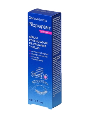 Pilopeptan woman sérum potenciador de pestañas y cejas 6ml