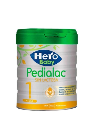Hero baby pedialac leche de inicio sin lactosa 800 gr
