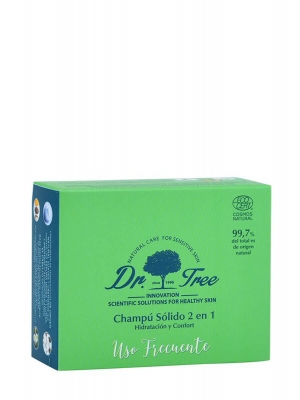 Dr tree champú solido uso frecuente 75 gr