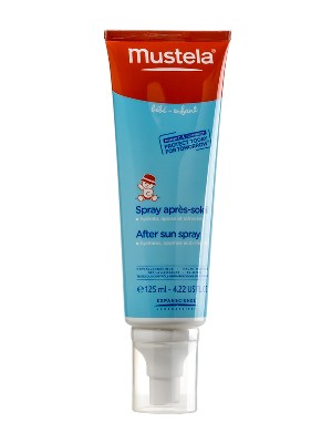 Mustela hidratante para después del sol spray