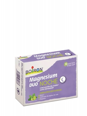 Boiron magnesium duo noche 30 cápsulas