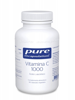 Pure encapsulations vitamina c 1000 90 cápsulas