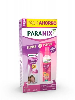 Paranix pack spray antipiojos 100ml + árbol de té niña 250 ml