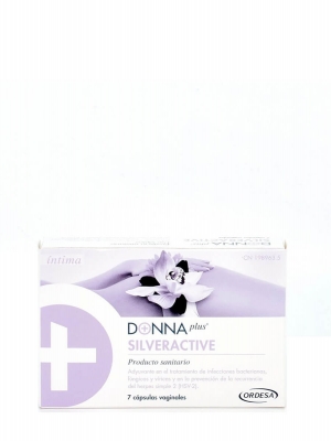 Donnaplus silveractive 7 capsulas vaginales