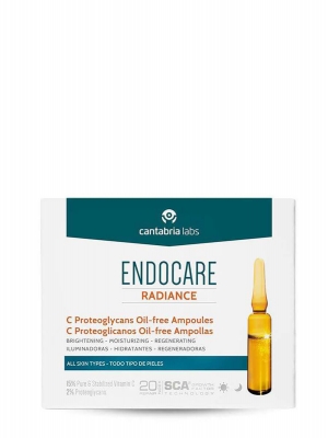 Endocare radiance c proteoglicanos oil free 10 ampollas