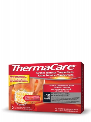 Thermacare parches lumbar y cadera 2 unidades